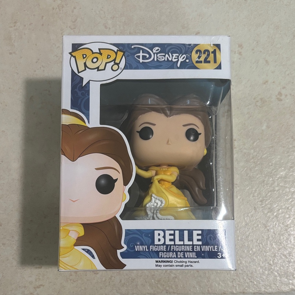 Disney Belle Pop Vinyl in Yellow Dress